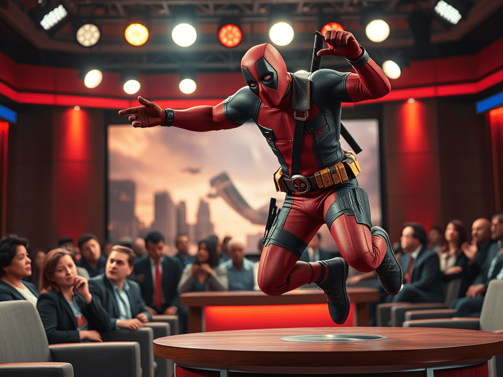 Deadpool Ruins A Talk&nbsp;Show